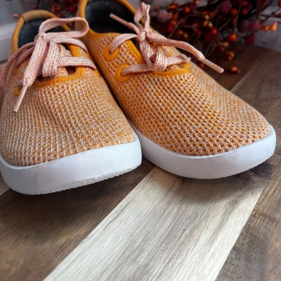 Allbirds Womens Tree Skipper Sol Lace-Up Casual Shoe Size 7 Orange - Picture 3 of 12